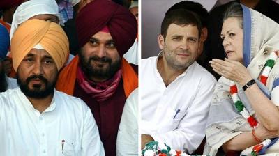 Charanjeet Channi, Sonia Gandhi 