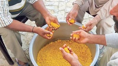 The ritual of 'putting to sleep' is a testimony of brotherhood