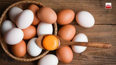 Use eggshell to brighten the face