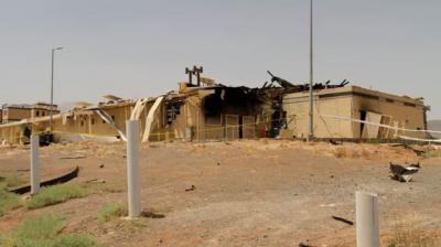 gas leak in Iran's Revolutionary Guard Center