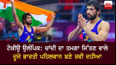 Ravi Dahiya wins silver medal