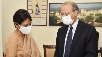 Chief Secretary Ms Vini Mahajan