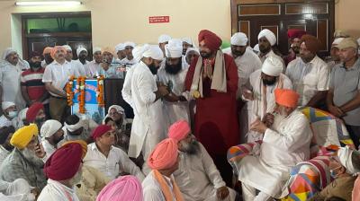 Navjot Sidhu visited Sant Niranjan Dass Ji Ballan and Sant Nirmal Dass Ji Jaure