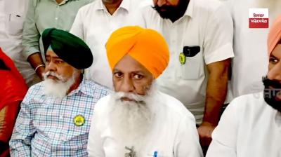 Gurnam Charuni at Sri Muktsar Sahib