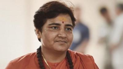 BJP MP Sadhvi Pragya says fuel price rise is Congress propaganda