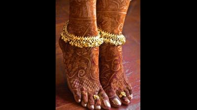  Indian Bridal Anklet
