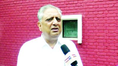 Speaker Rana KP Singh while talking to Spokesman TV