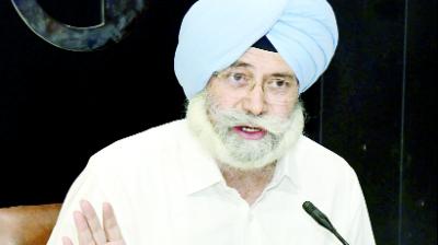 H. S. Phoolka During Press Conference