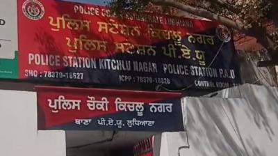 truck full liquor parked outside police station