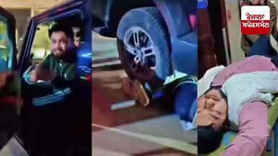 Thar driver runs over both feet of young man in Lucknow