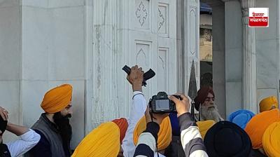 An attempt was made to shoot Sukhbir Badal, who was serving a sentence at Sri Darbar Sahib!