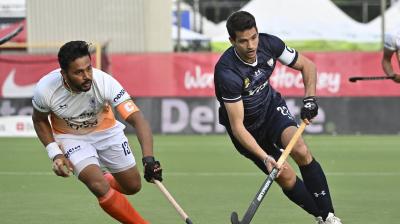 India defeated Argentina 5-4 in hockey News in punjabi 