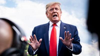 President trump threatens apple