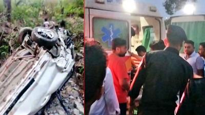  Sirmour Car Accident News in punjabi 