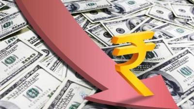 Rupee Low Dollar up