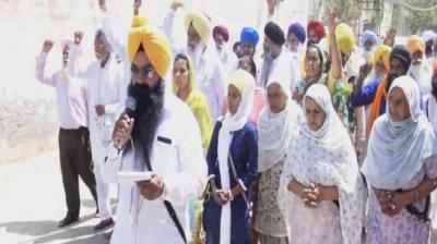 Sikh organizations protest against transfer of Kunwar Vijay Pratap