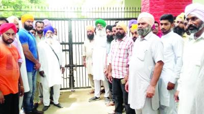 Farmers Union Leaders Protest