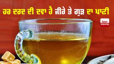 Cumin Seeds and Jaggery Water 