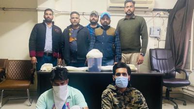 TWO ASSOCIATES OF GANGSTER RAJAN BHATTI HELD FROM BATHINDA; TWO ILLEGAL WEAPONS RECOVERED