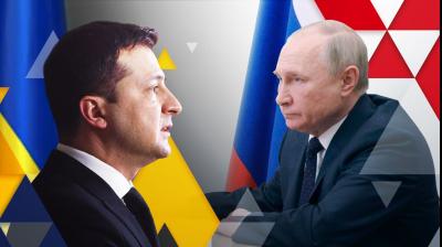Presidents of Ukraine and Russia