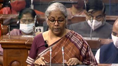FM Nirmala Sitharaman presents Union Budget 2022
