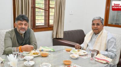 Siddaramaiah and Shivakumar had breakfast together, rejected differences and gave a message of united front