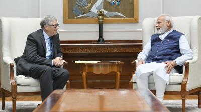 Bill Gates meets PM Narendra Modi