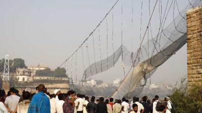 Action against government official in Morbi bridge accident, Chief Fire Officer Sandeep Zala suspended