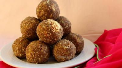 Sonth Laddu For Winter