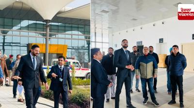 Ludhiana DC visits Halwara International Airport
