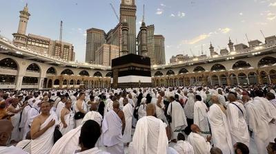 More than 15 lakh foreign Muslims reach Makkah for the annual Hajj pilgrimage 