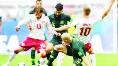 Match Between Denmark and Australia