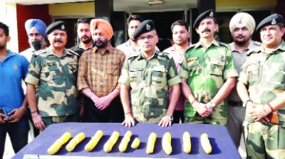 BSF Officers and Counter Intelligence Giving Information