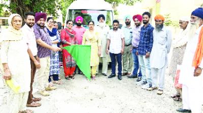 T.B. Awareness van reached CHC Sarhali