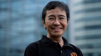 Nobel Peace Prize winner Maria Ressa