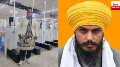 MP Amritpal Singh's mother stopped at Delhi airport
