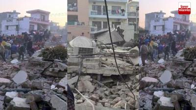 A multi-storied building collapsed in Sohana village of Mohali