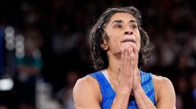 wrestler Vinesh Phogat 
