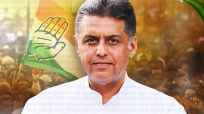 Congress Candidate Manish Tiwari 