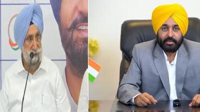 Sukhjinder Randhawa, CM Bhagwant Mann 