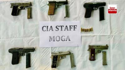 ਪੁਲਿਸ ਨੇ 2 ਗਿਰੋਹਾਂ ਦੇ ਕੁੱਲ 4 ਸਾਥੀਆਂ ਨੂੰ ਗ੍ਰਿਫ਼ਤਾਰ ਕਰਕੇ 6 ਨਾਜਾਇਜ਼ ਹਥਿਆਰ ਕੀਤੇ ਬਰਾਮਦ  