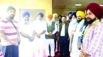 Minister James Sangma meets Delegations