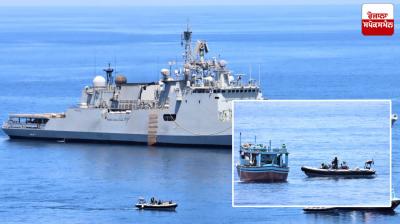 2500 kg of drugs seized from Indian Ocean News in punjabi 