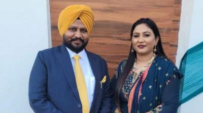 Satkar Kaur and her husband Laddi Gehri