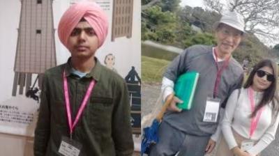 Udaynoor (left) and Tania Sandhu