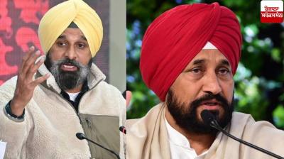 CM Channi and Bikram Singh Majithia