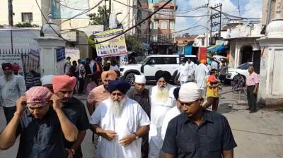 Sukhbir Badal at  Akal Takht Sahib News in punjabi 