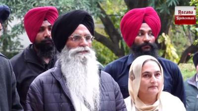 ਐਡਵੋਕੇਟ ਹਰਜਿੰਦਰ ਸਿੰਘ ਸ਼੍ਰੋਮਣੀ ਕਮੇਟੀ ਦੇ ਪ੍ਰਧਾਨ ਪੱਤਰਕਾਰਾਂ ਨਾਲ ਗੱਲਬਾਤ ਕਰਦੇ ਹੋਏ 