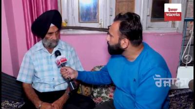 Spokesman reaches the house of Ragi Amrik Singh, who was killed in Poonch during the Pakistan attack.