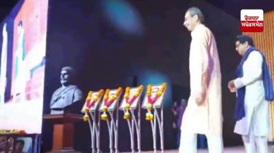 ਊਧਵ ਠਾਕਰੇ ਅਤੇ ਰਾਜ ਠਾਕਰੇ ਆਏ ਇੱਕ ਮੰਚ ਤੇ ਨਜ਼ਰ, ਰੈਲੀ ਤੋਂ ਪਹਿਲਾਂ ਛਤਰਪਤੀ ਸ਼ਿਵਾਜੀ ਦੀ ਮੂਰਤੀ ਨੂੰ ਪਹਿਨਾਏ ਹਾਰ 